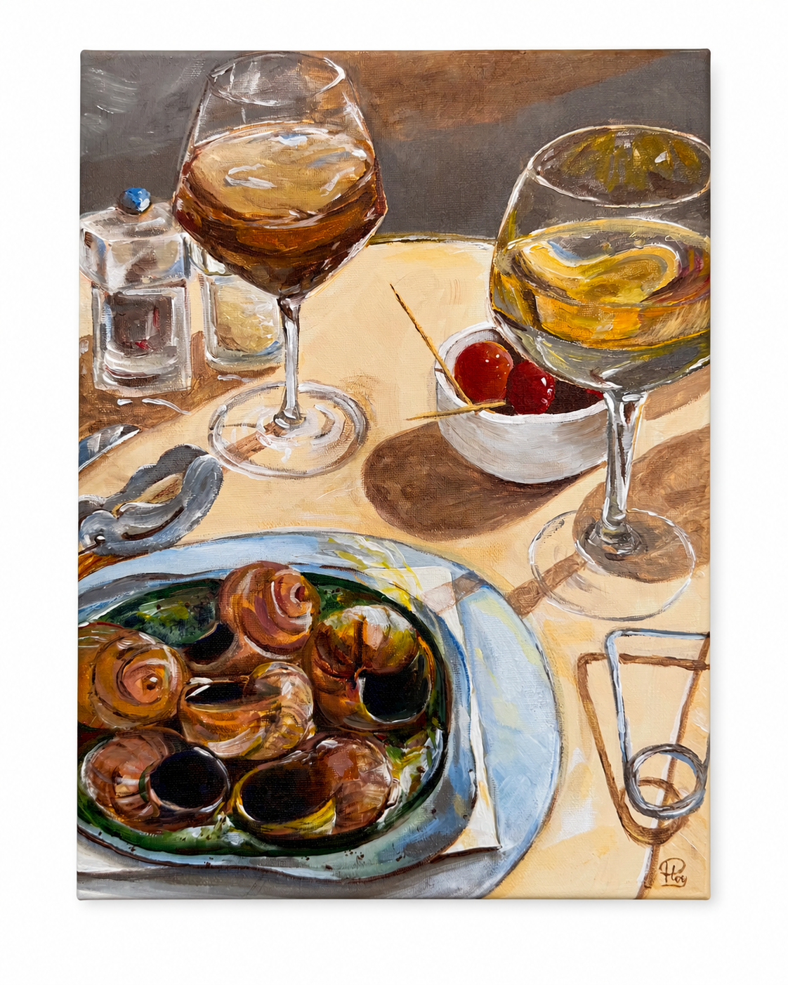 First Escargot Dish