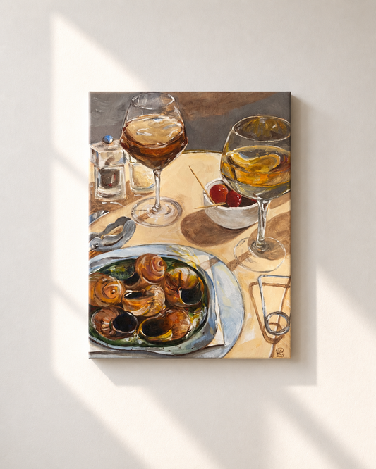 First Escargot Dish 11x14"